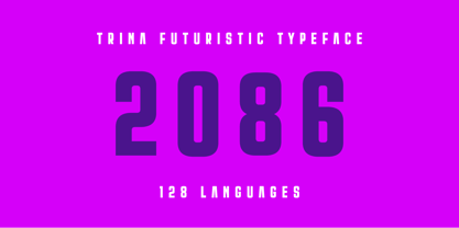 Trina Font Poster 8