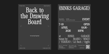 TF Mighu Slab Variable Font Poster 9