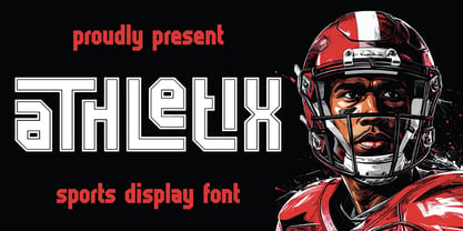 Athletix Font Poster 1