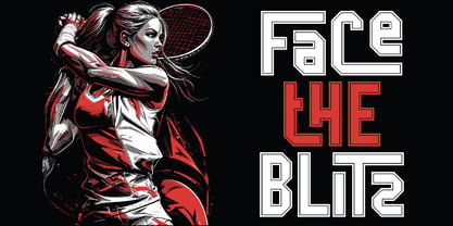 Athletix Font Poster 4