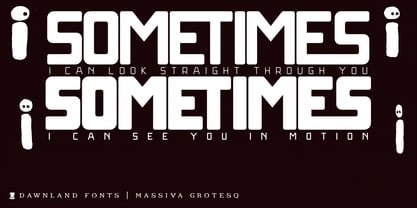 Massiva GrotesQ Font Poster 1