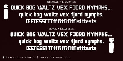 Massiva GrotesQ Font Poster 3