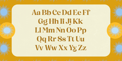 Rising Holyka Font Poster 6
