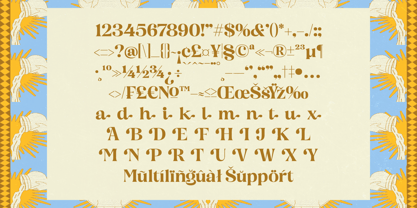 Rising Holyka Font Poster 14