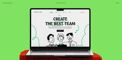 Champie Font Poster 8