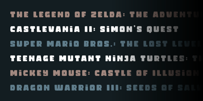 Montuna Font Poster 2