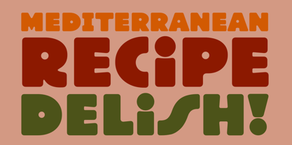 ATF Manarola Font Poster 10