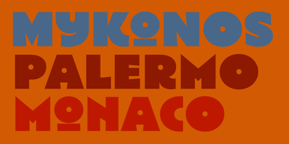 ATF Manarola Font Poster 11