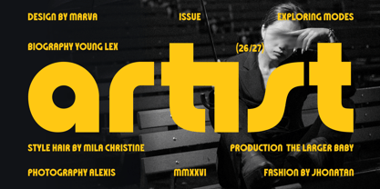 Moste Font Poster 4