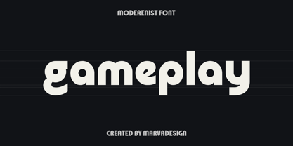 Moste Font Poster 6