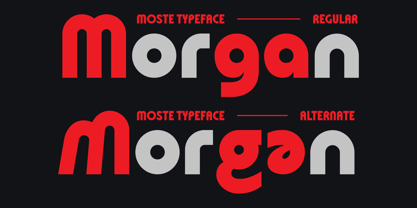 Moste Font Poster 2