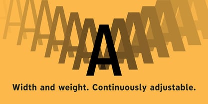 Limit FRWY Variable Concept Font Poster 3