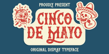 Cinco De Mayo Font Poster 1