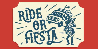 Cinco De Mayo Font Poster 2
