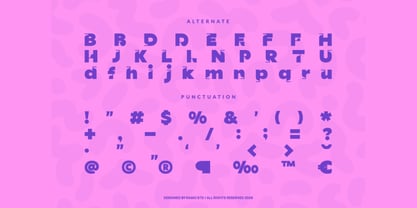 Punko Font Poster 4