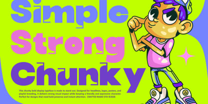 Punko Font Poster 7