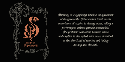 Heritangle Font Poster 3