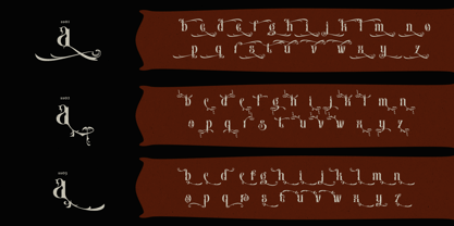 Heritangle Font Poster 9