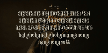 Heritangle Font Poster 11