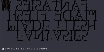 Dissonus Font Poster 2