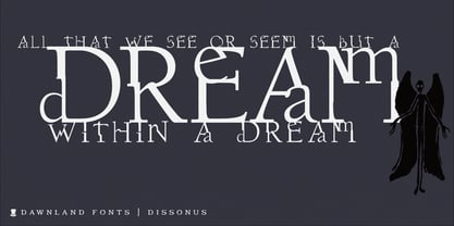 Dissonus Font Poster 1