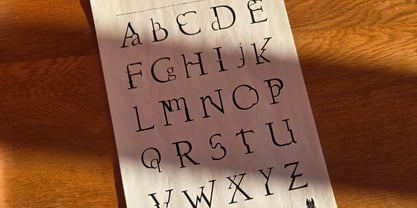 Dissonus Font Poster 4