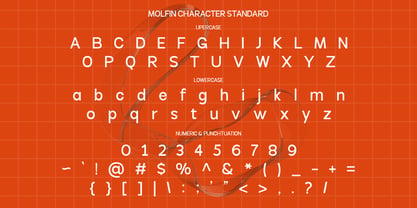 Molfin Font Poster 11