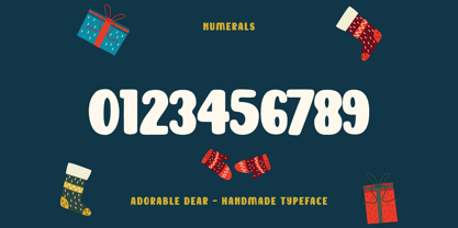 Adorable Dear Font Poster 11