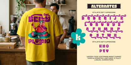 Kroogy Mice Font Poster 9