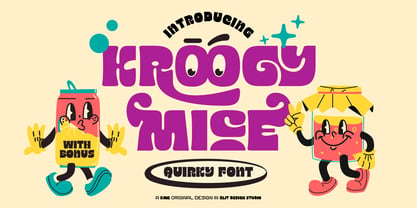 Kroogy Mice Font Poster 1
