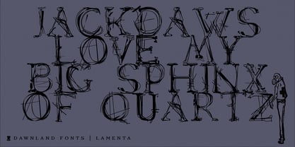 Lamenta Font Poster 2