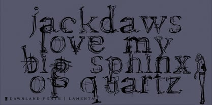 Lamenta Font Poster 3