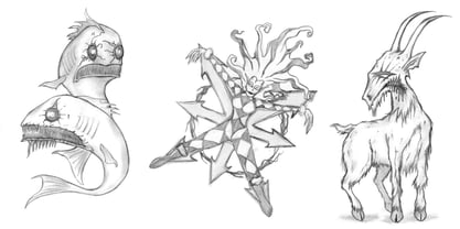 Chaos1996 Font Poster 4