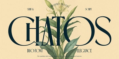 Chatos Original Font Poster 1