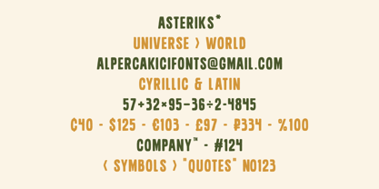 Junglekong Font Poster 6