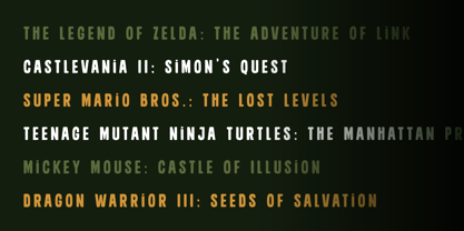 Junglekong Font Poster 8