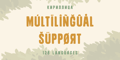 Junglekong Font Poster 3