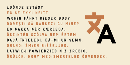 Sagre Font Poster 5