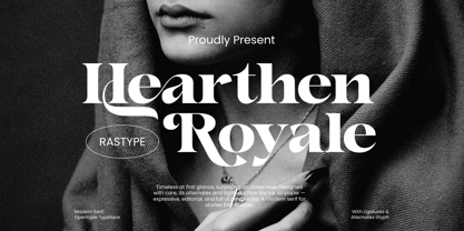 Hearthen Royale Font Poster 1