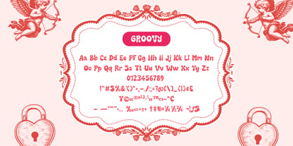 Love Groovy Font Poster 6
