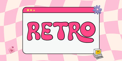 Love Groovy Font Poster 5