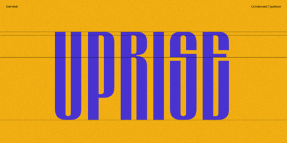 Gervind Font Poster 8