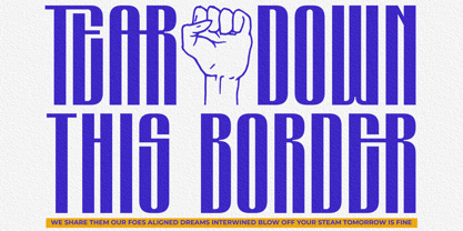 Gervind Font Poster 2
