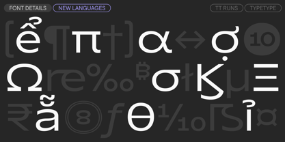 TT Runs Font Poster 15