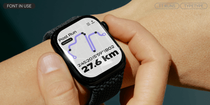 TT Runs Font Poster 6