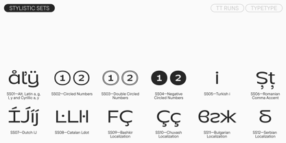 TT Runs Font Poster 14