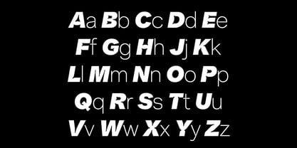 Offset Inktrap Font Poster 4