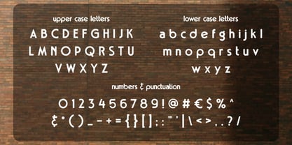 Brigete Font Poster 2