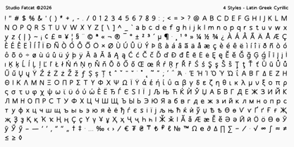 Handson Font Poster 4