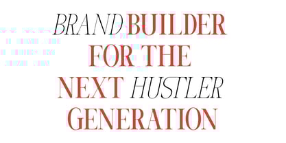 Canella Font Poster 4